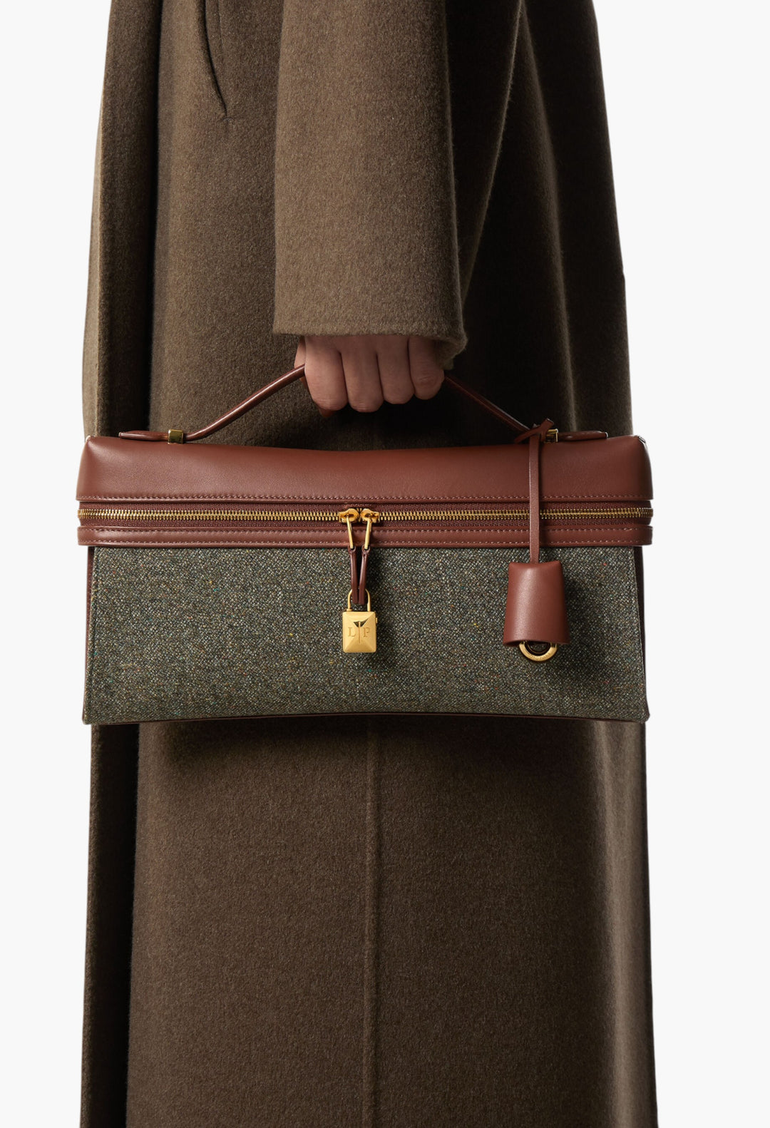 Extra Clutch L29 - Cashmere, Virgin Wool, Silk - GLAM MODA