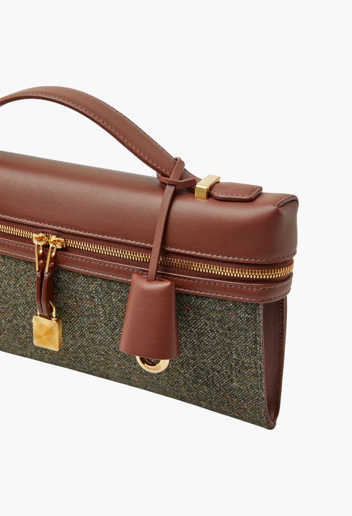 Extra Clutch L29 - Cashmere, Virgin Wool, Silk - GLAM MODA