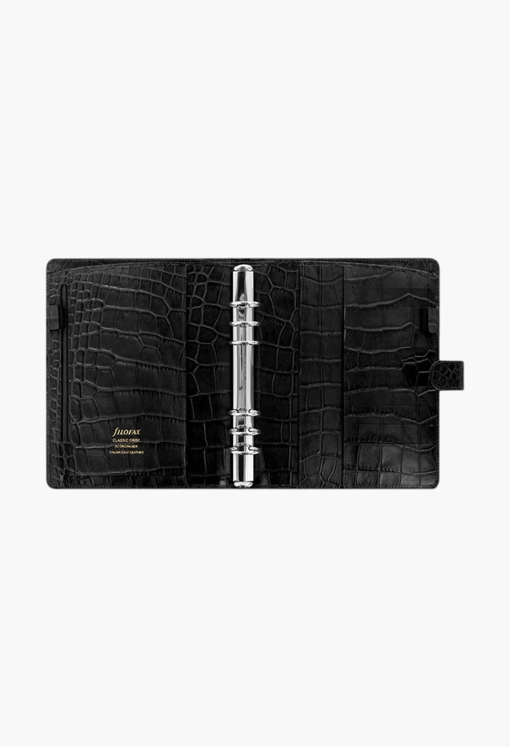 Classic Croc A5 Leather Organizer