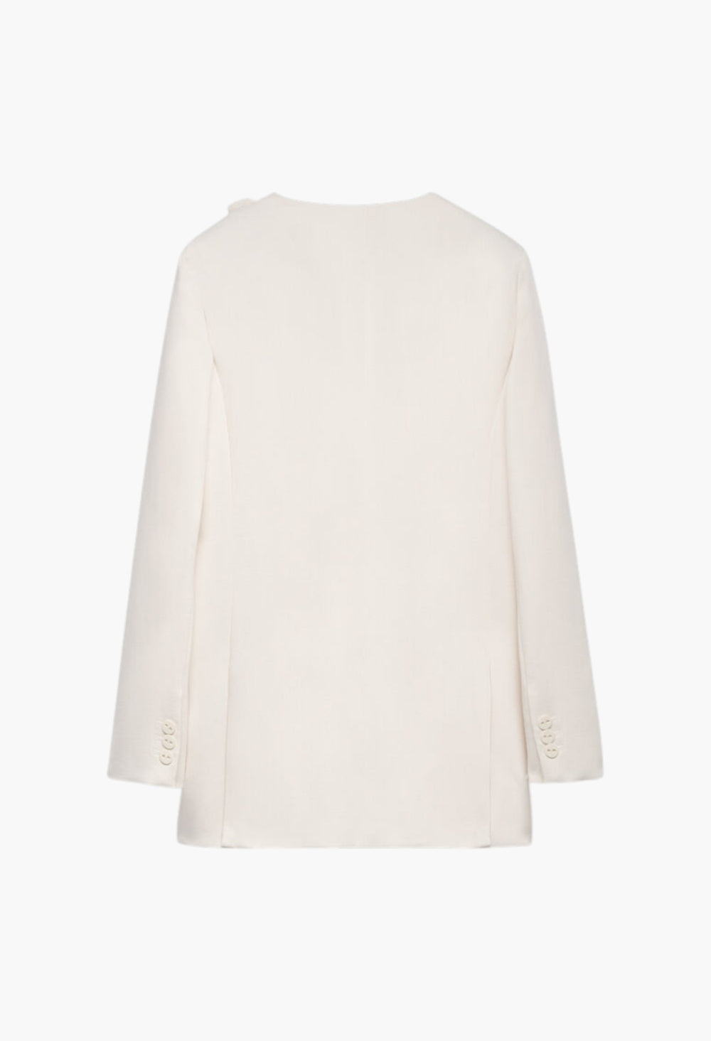 Ecru - Blazer With Front Detail Woman - GLAM MODA