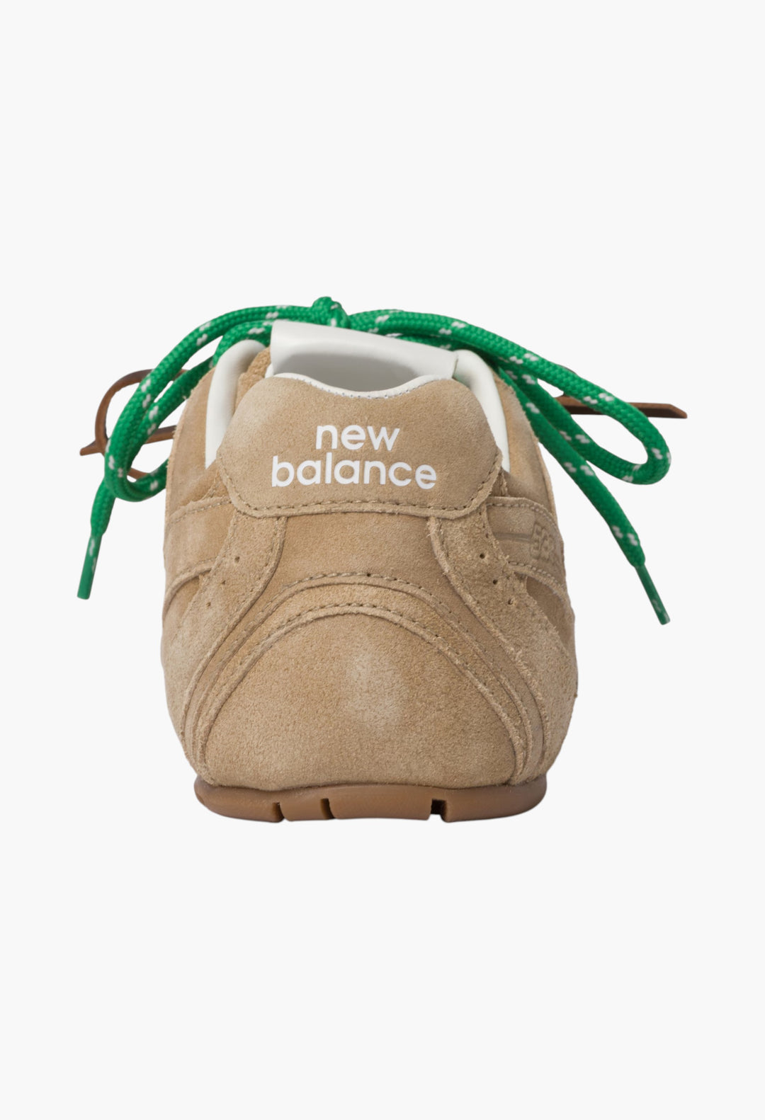 Ecru - New Balance X Miu Miu 530 SL Suede Sneakers - GLAM MODA