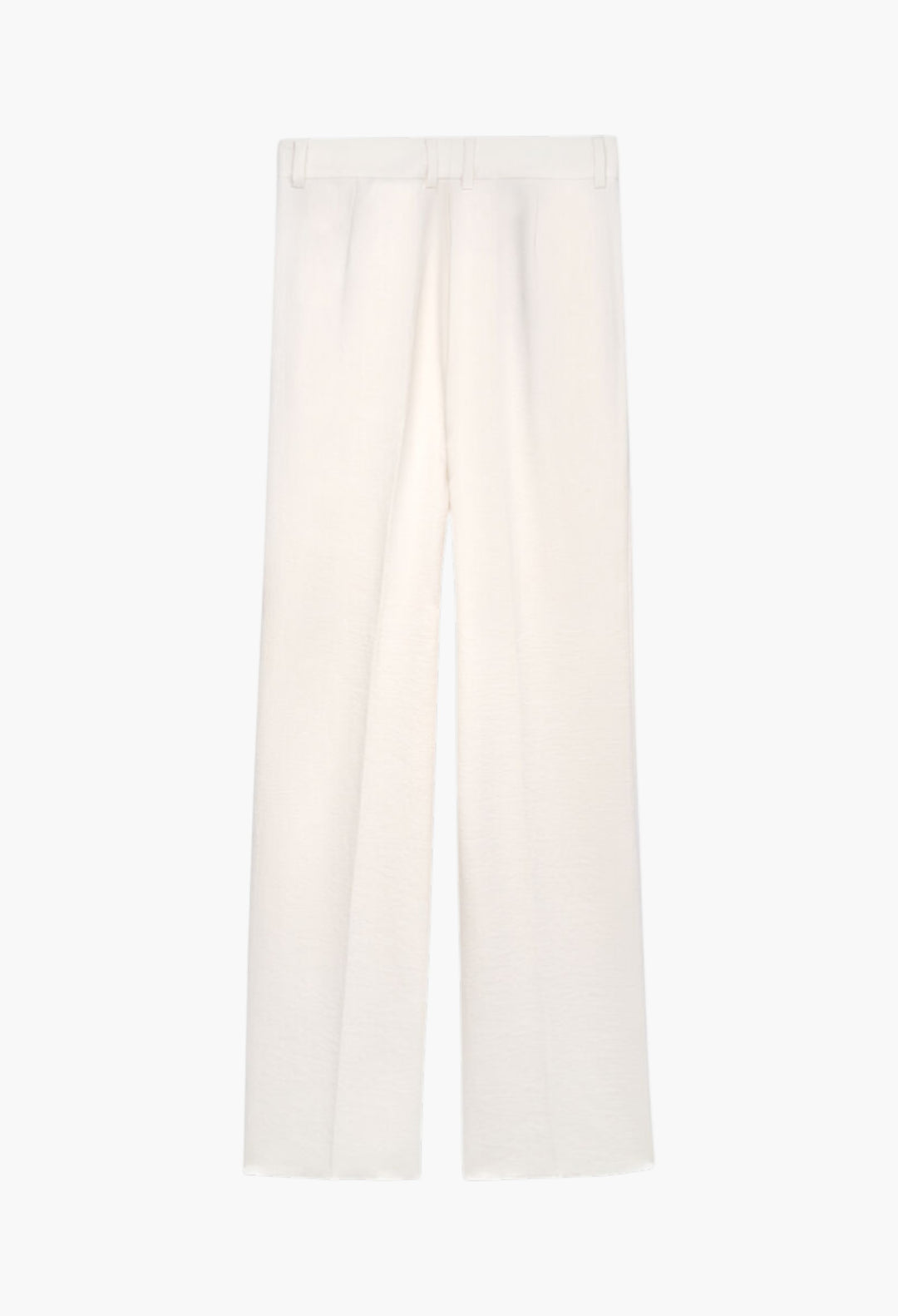 Ecru - Straight Trousers Woman - GLAM MODA