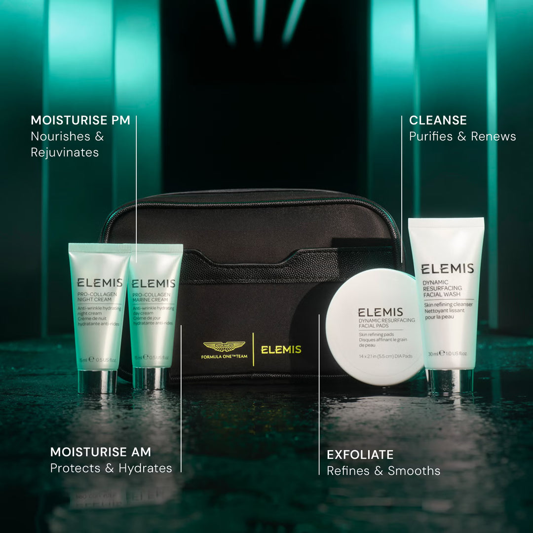 Elemis x Aston Martin Aramco Formula One Team Discovery Skincare Collection - GLAM MODA