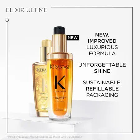 Elixir Ultime Refillable Hydrating Hair Oil - GLAM MODA