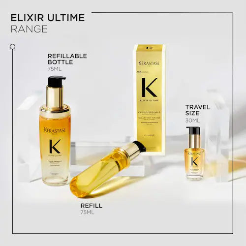 Elixir Ultime Refillable Hydrating Hair Oil - GLAM MODA