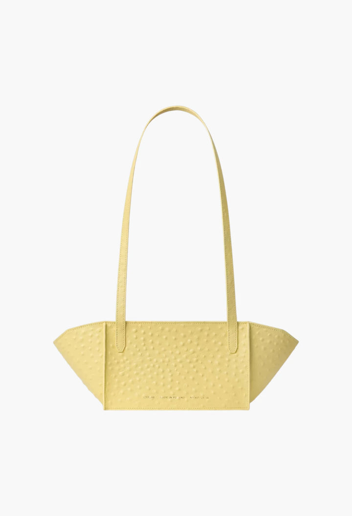 Elongated Shoulder Bag Milky Amber