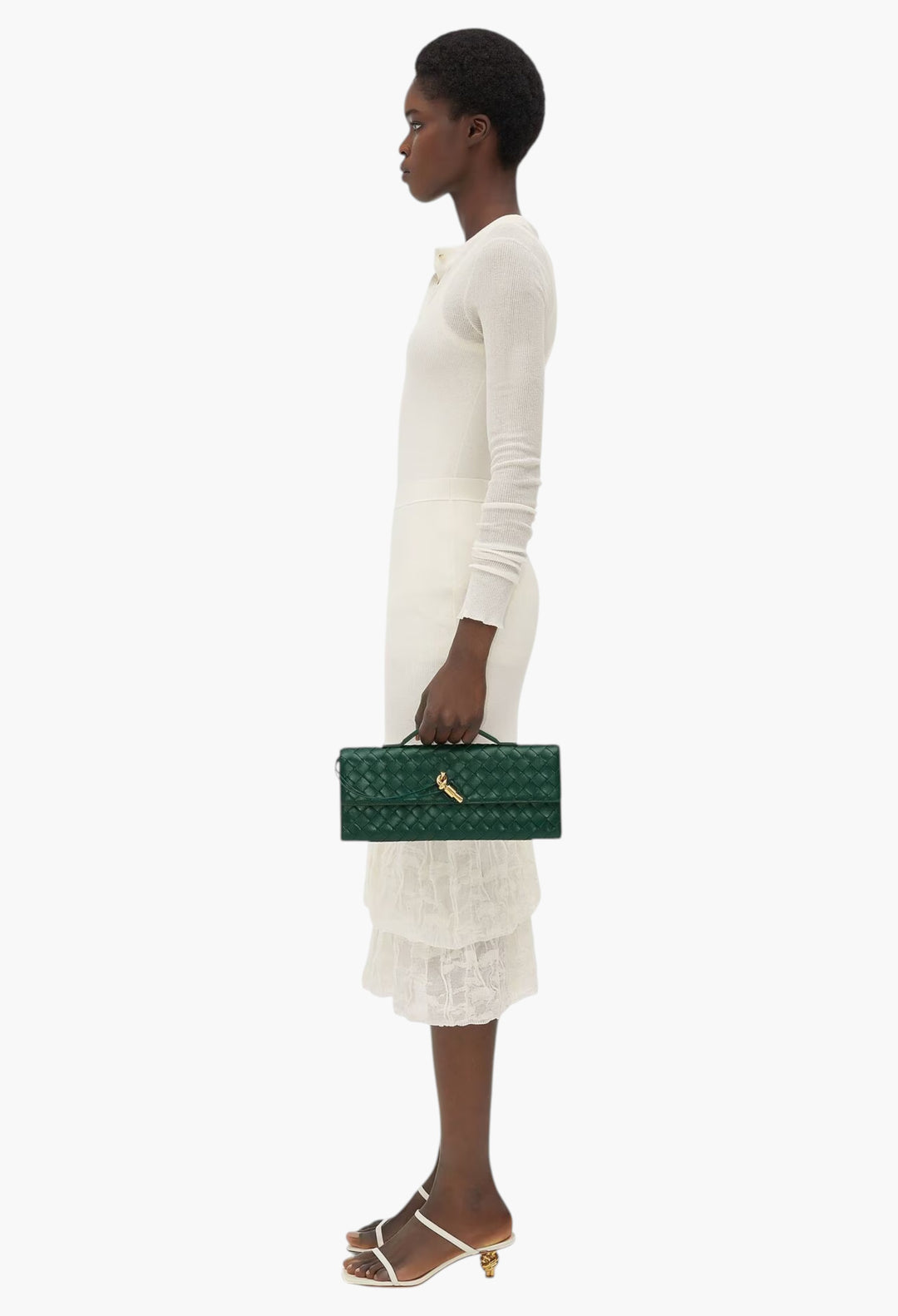 Emerald green - Andiamo Clutch - GLAM MODA