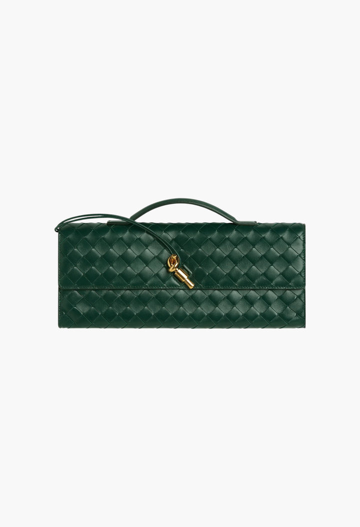 Emerald green - Andiamo Clutch - GLAM MODA