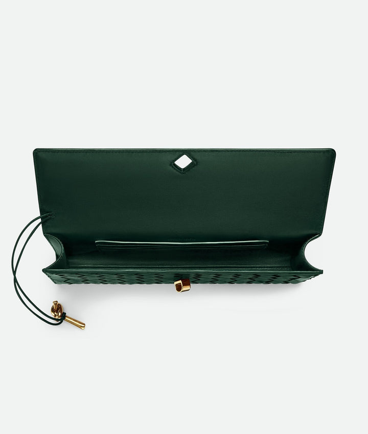 Emerald green - Andiamo Clutch - GLAM MODA