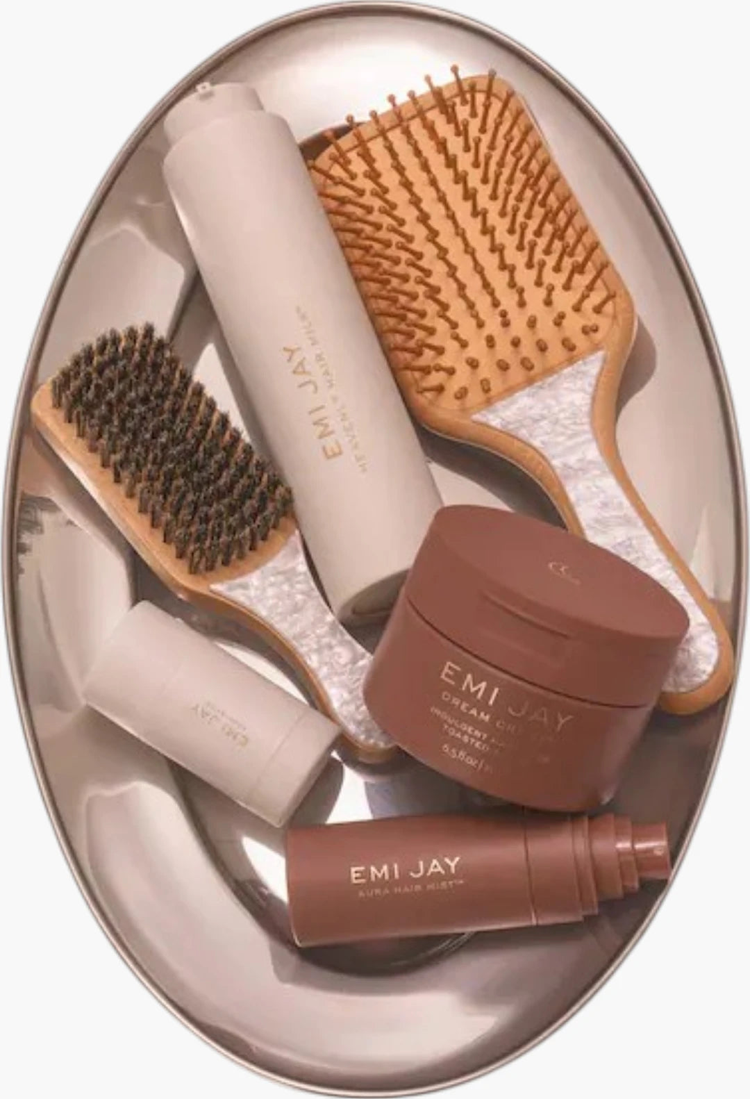 Heavenly Hair Milk Leave-In Conditioner + Bamboo Paddle Brush Gift Set
