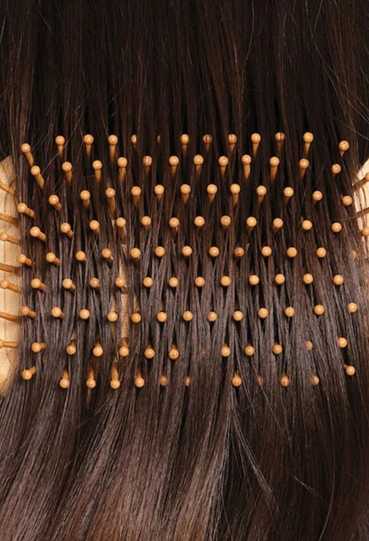 Heavenly Hair Milk Leave-In Conditioner + Bamboo Paddle Brush Gift Set