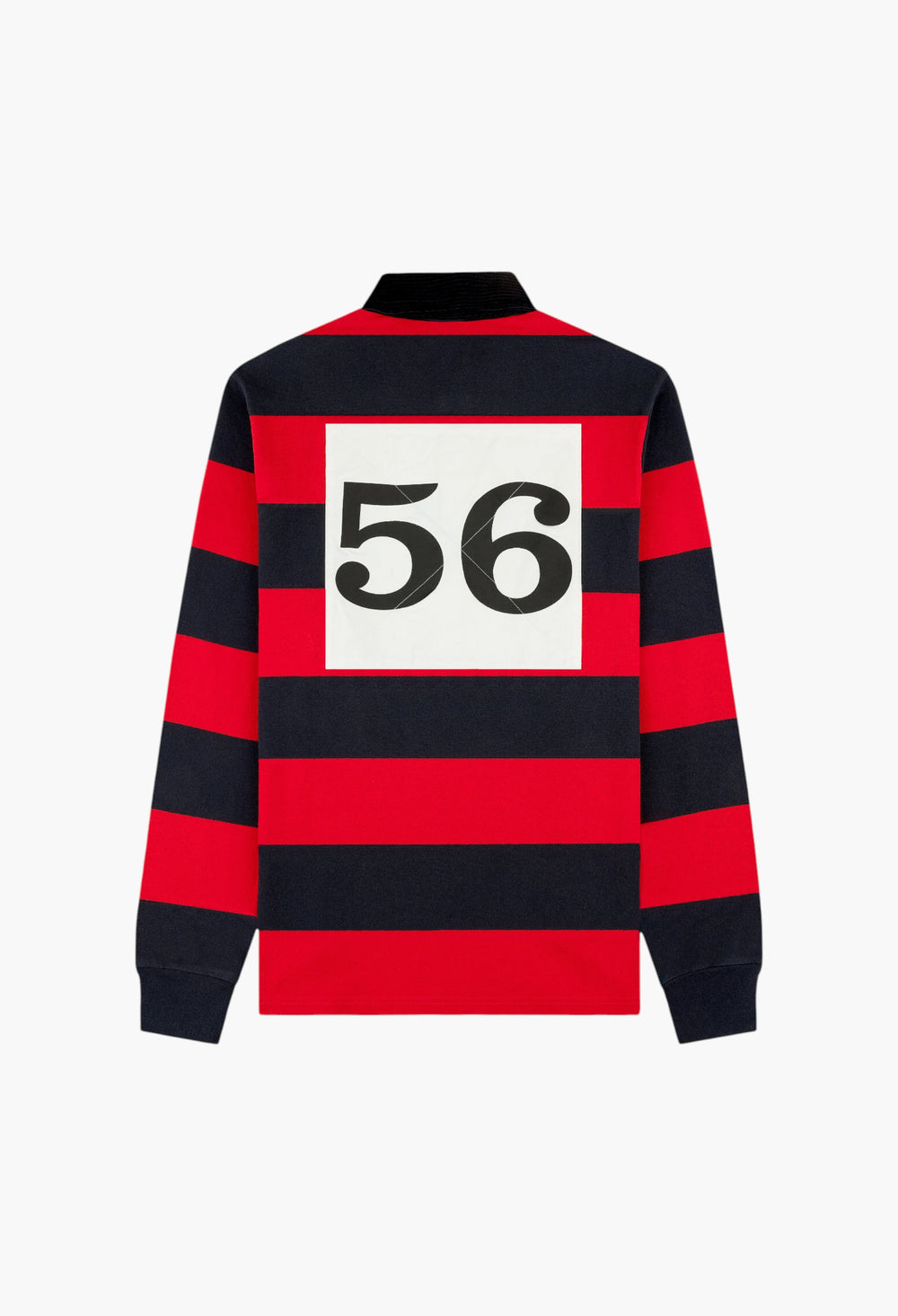 Equestrian Red - Striped Heritage Rugby - GLAM MODA