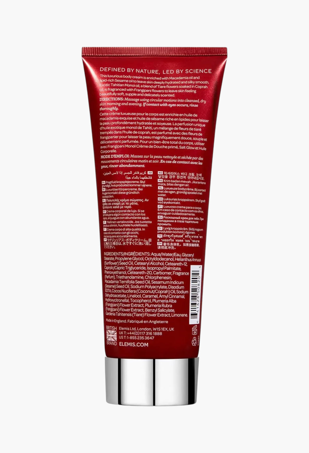 Exotic Frangipani Monoi Body Cream 200ml - GLAM MODA