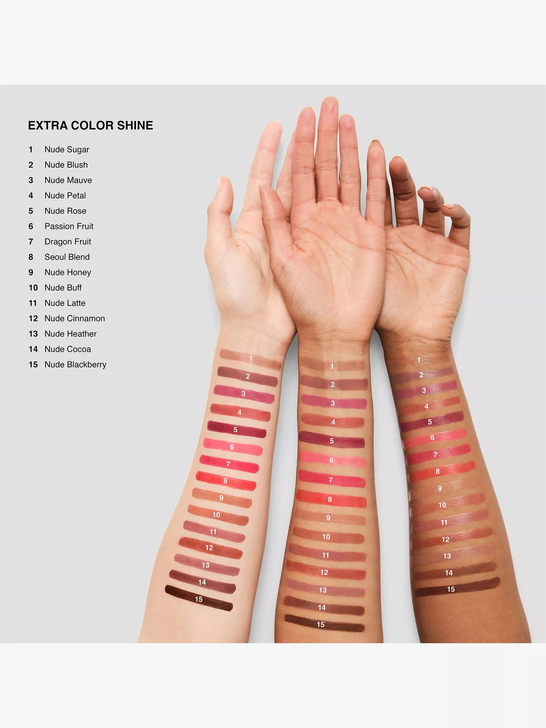 Extra Color Shine Lipstick 3g - GLAM MODA