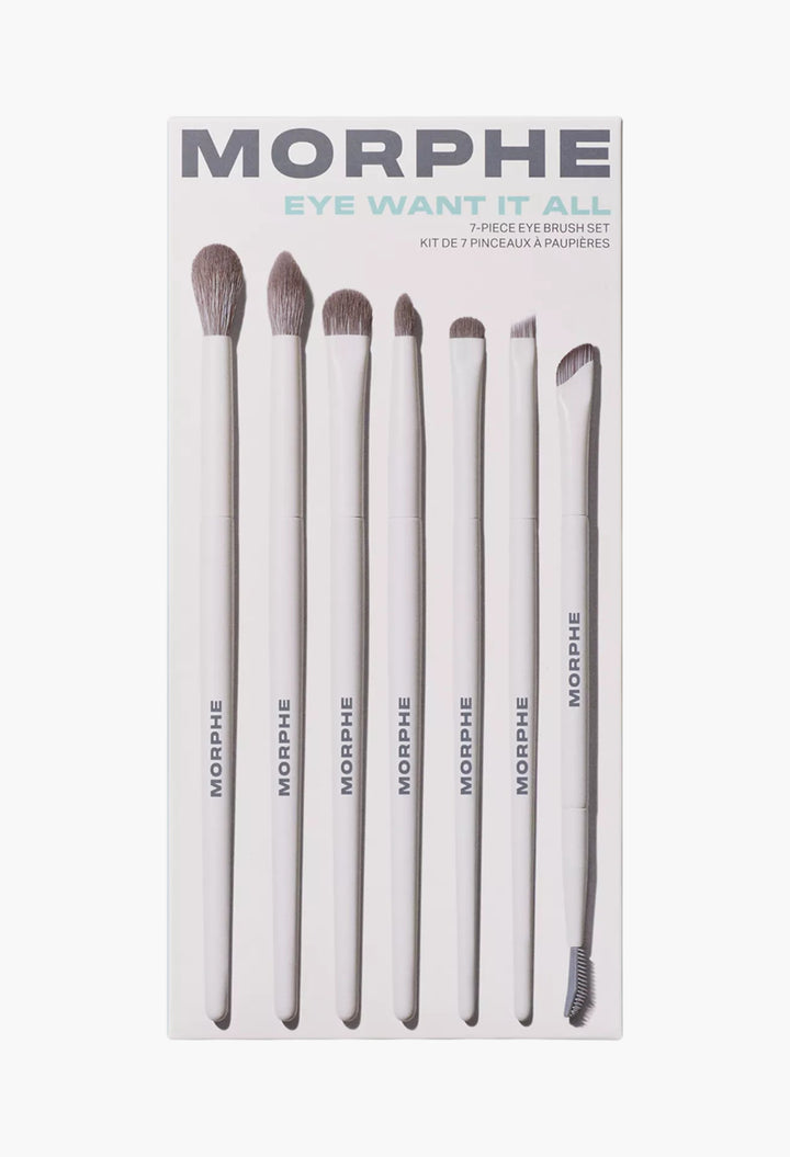 Eye Want It All 7-piece Eye Brush Set - GLAM MODA