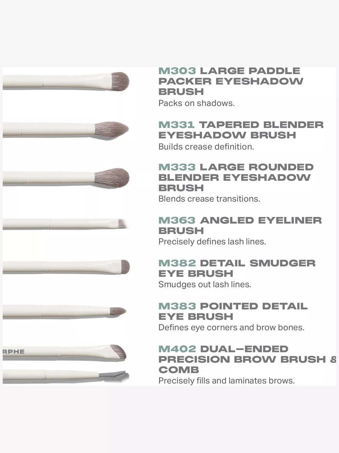 Eye Want It All 7-piece Eye Brush Set - GLAM MODA