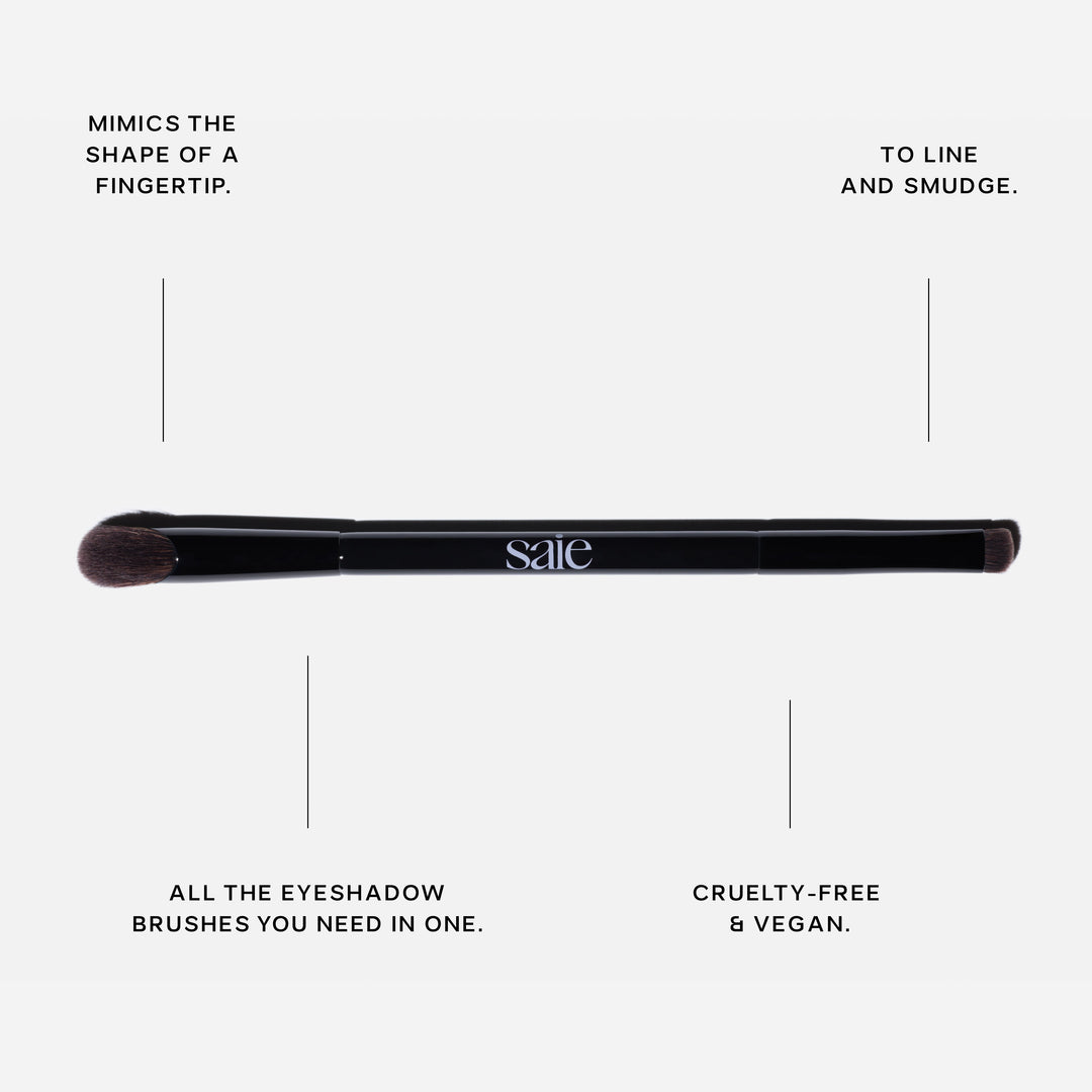 Brushes The Double-Ended Eyeshadow Brush