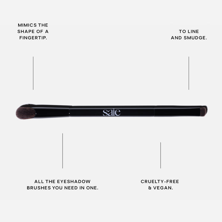 Brushes The Double-Ended Eyeshadow Brush