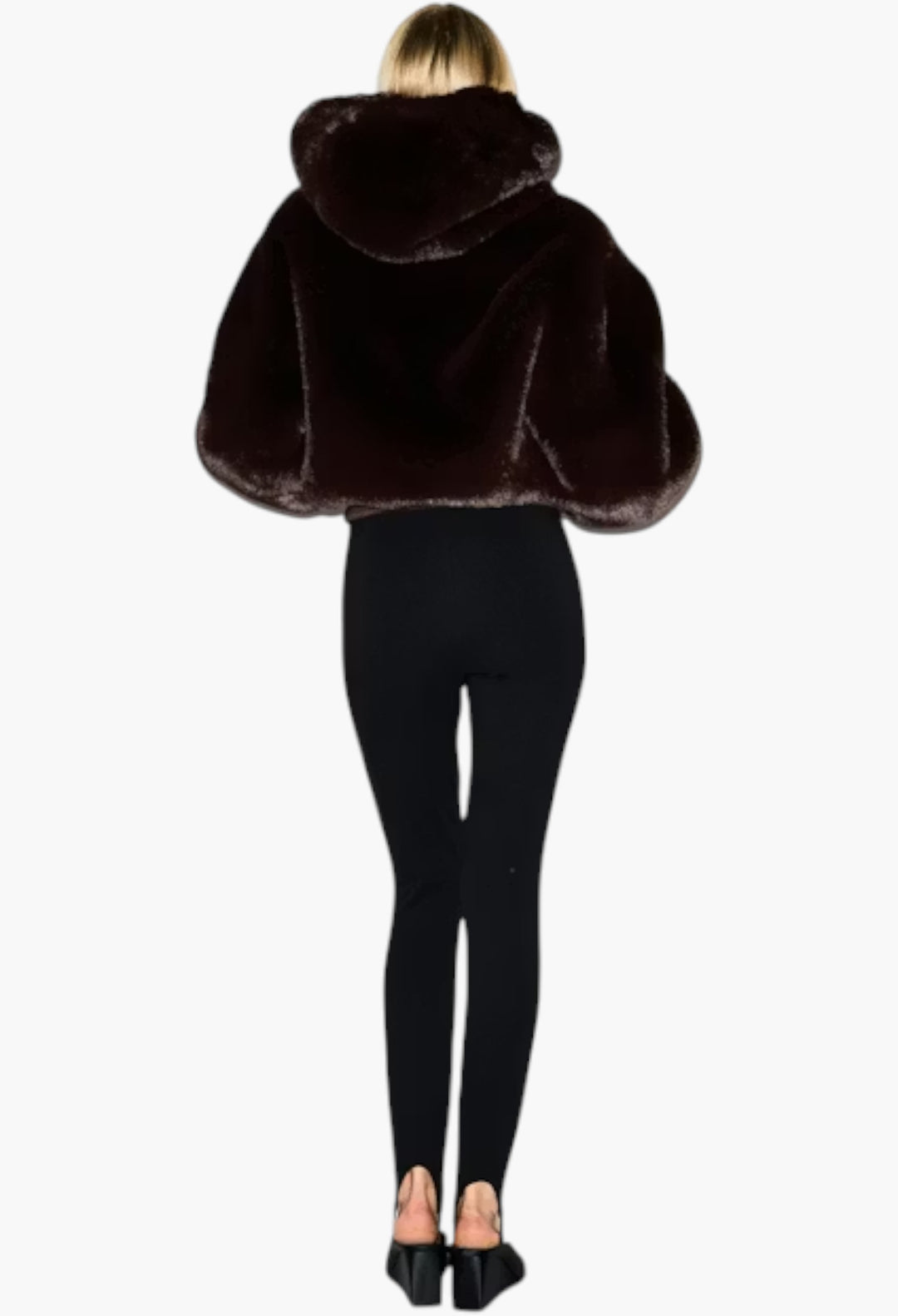 Faux Fur - Zip Up Jacket - GLAM MODA