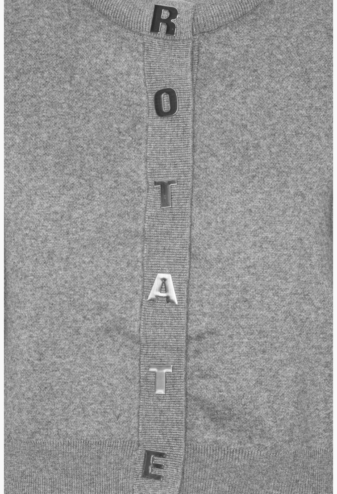 Firm Knit Cardigan Grey - GLAM MODA