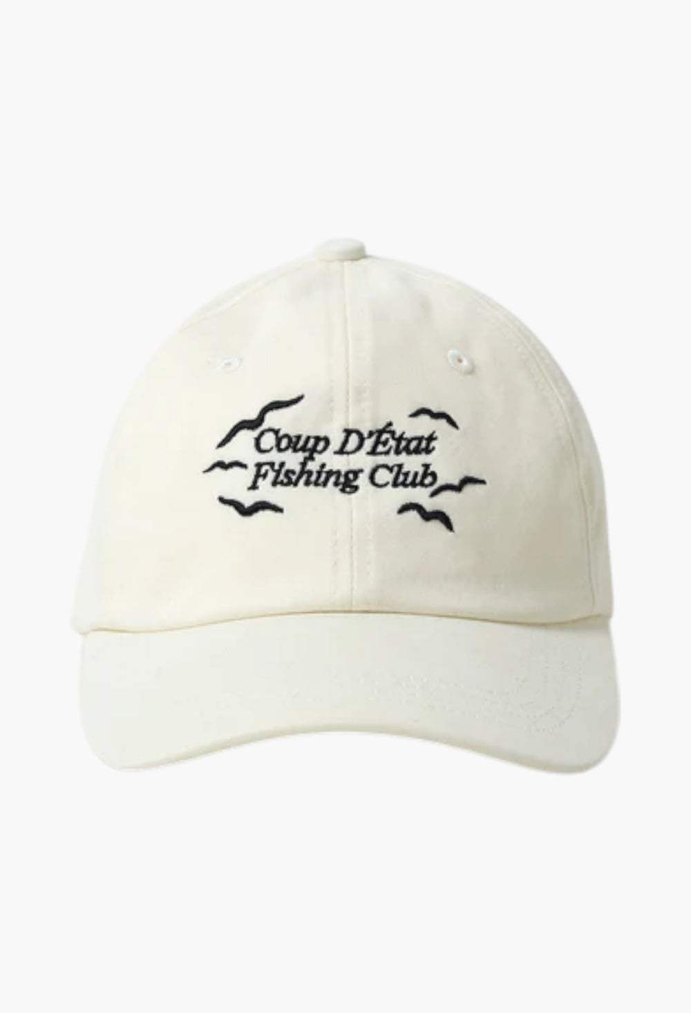 Fishing Club Cap - White - GLAM MODA