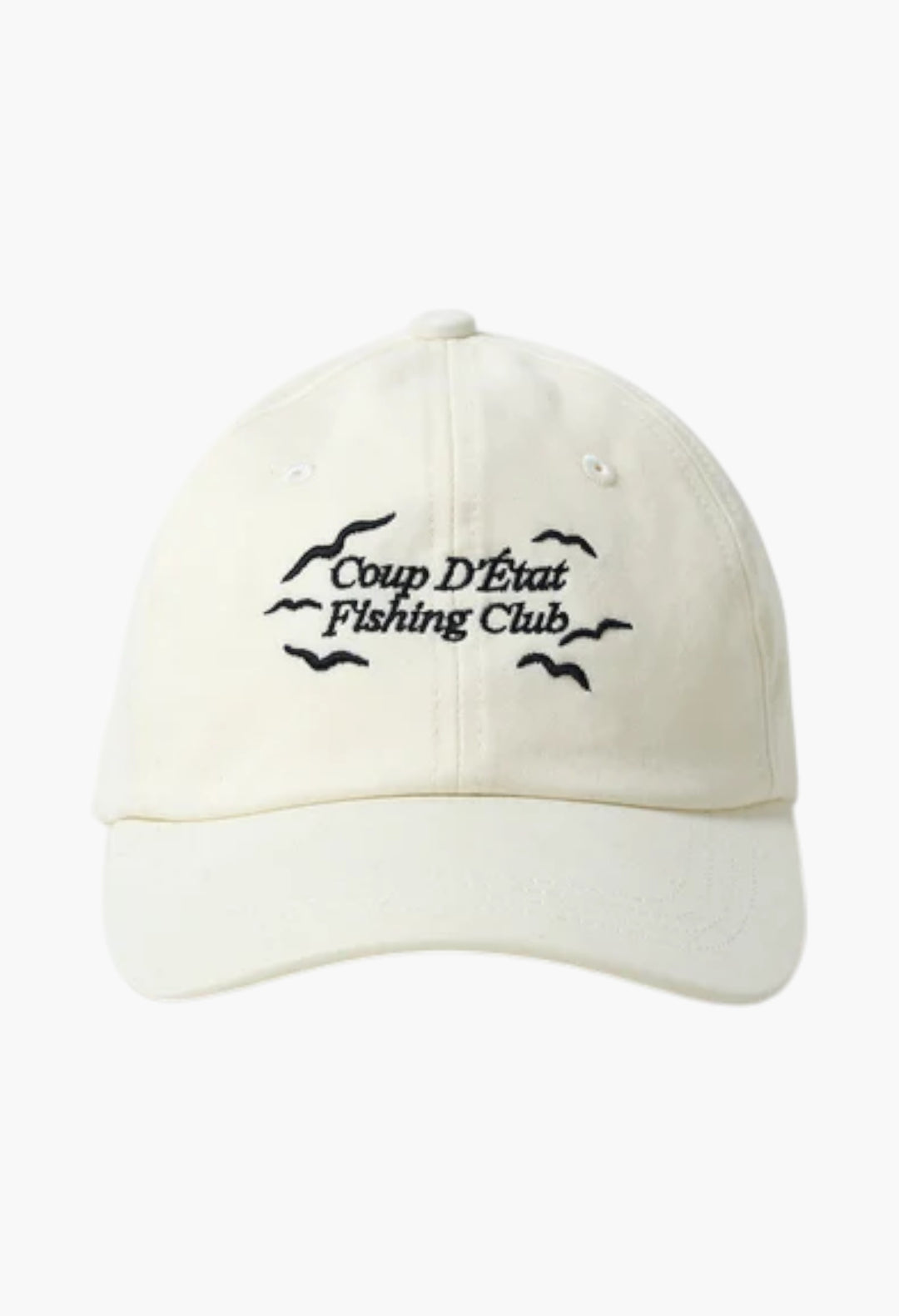 Fishing Club Cap - White - GLAM MODA