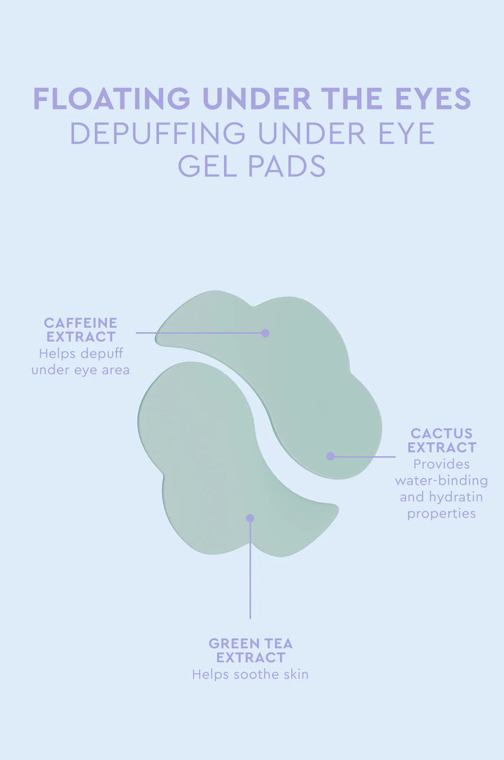 Floating Under The Eyes Depuffing Gel Pads - GLAM MODA