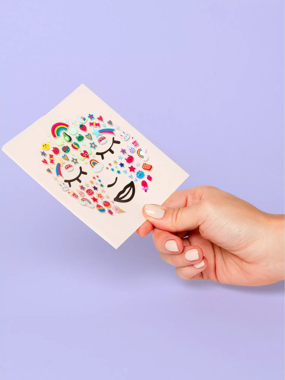 Flower Pack of 85 Face Stickers - GLAM MODA