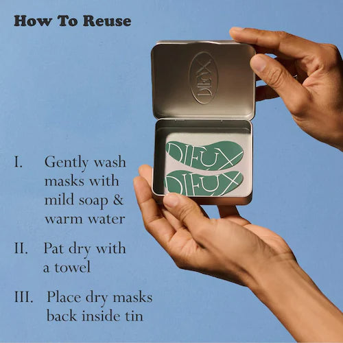 Forever Eye Mask Reusable 100% Silicone Patches - GLAM MODA