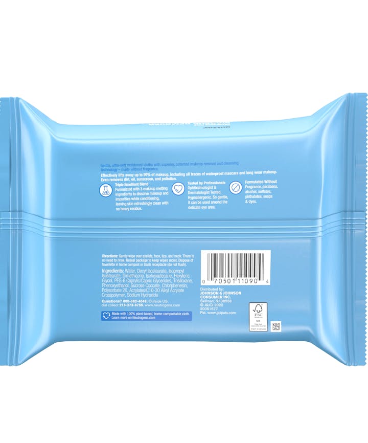 Fragrance-Free Makeup Remover Cleansing Wipes - GLAM MODA