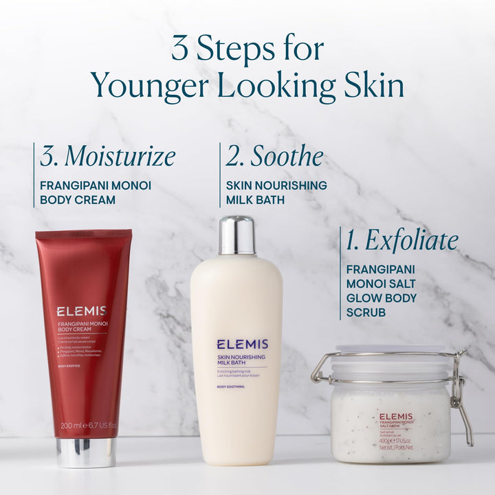 Frangipani Monoi Salt Glow Body Scrub 490g - GLAM MODA