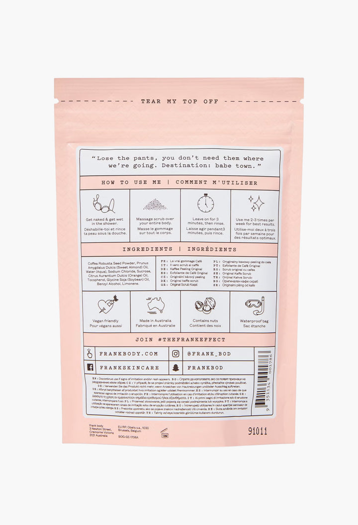 Frank Body Original Coffee - GLAM MODA