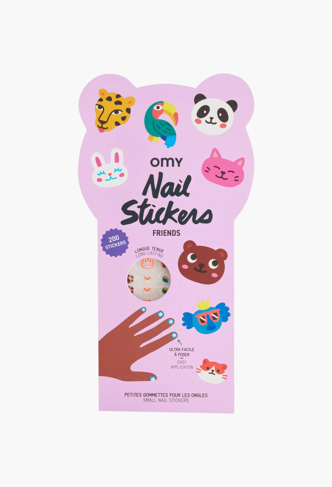 Friends Plastic Nail Stickers - GLAM MODA