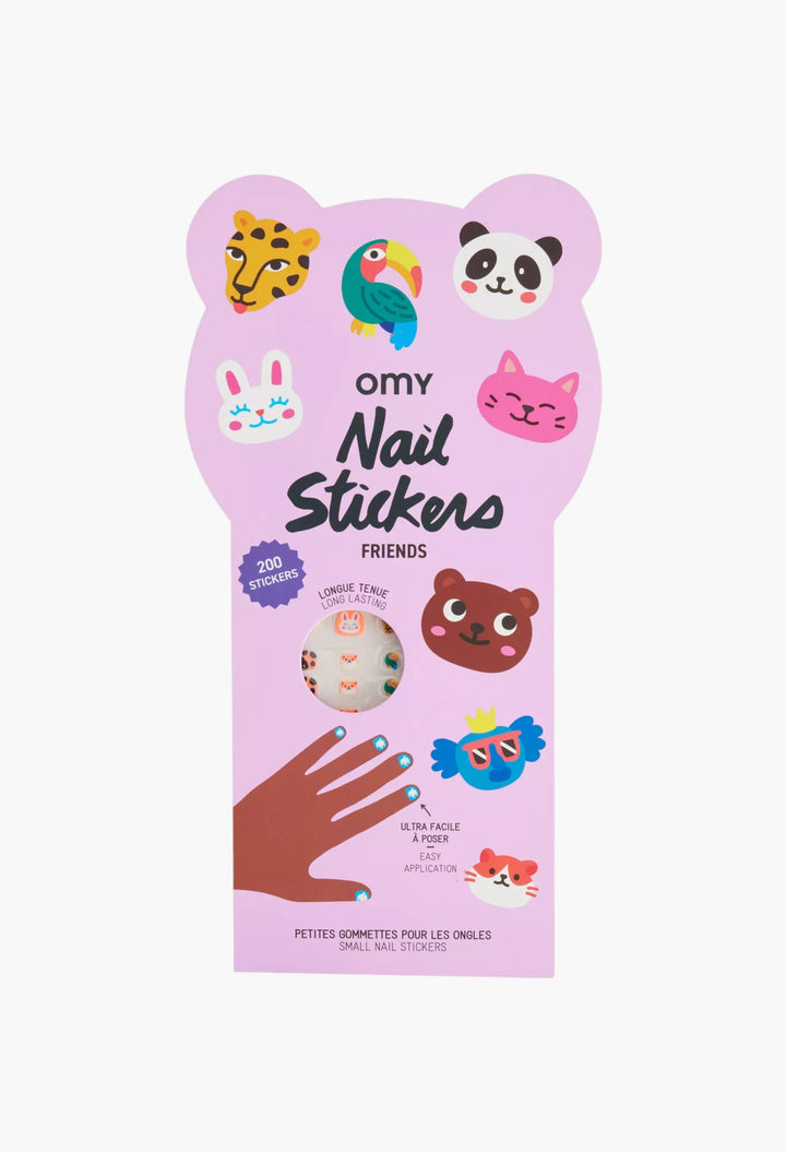 Friends Plastic Nail Stickers - GLAM MODA