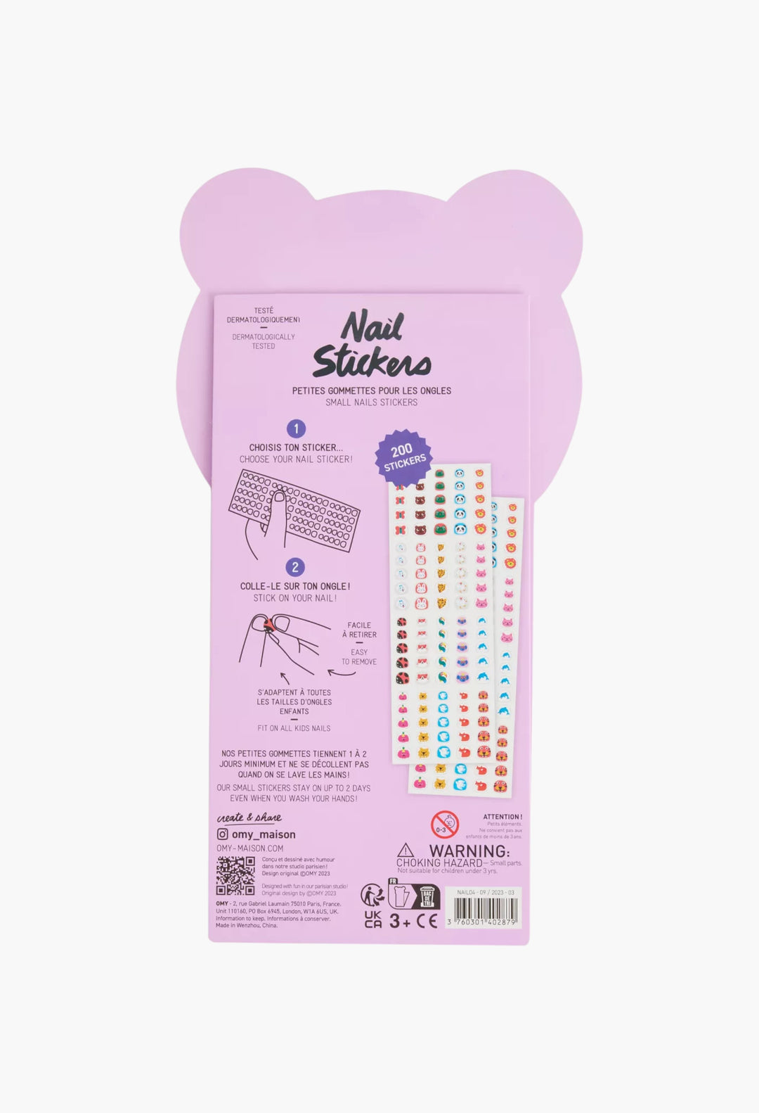 Friends Plastic Nail Stickers - GLAM MODA