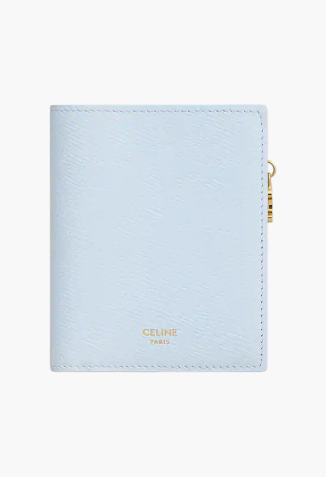 Compact Wallet Triomphe Charms In Grained Calfskin - GLAM MODA
