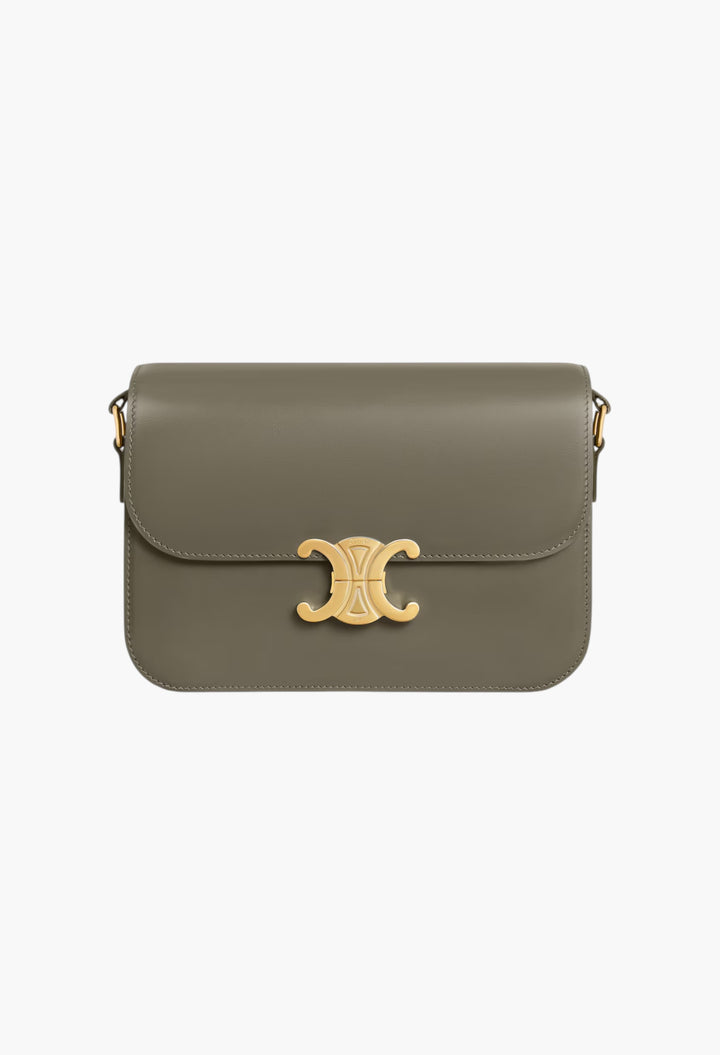 Classique Triomphe Bag In Shiny Calfskin - GLAM MODA