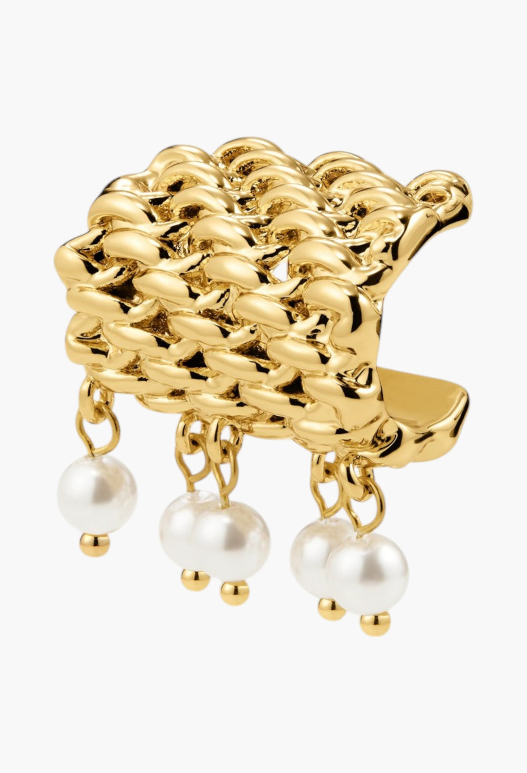 The Palma Pearl Ear Cuff - GLAM MODA