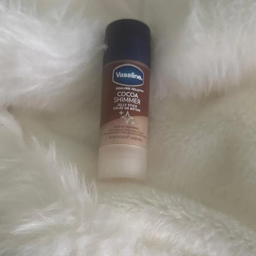 Vaseline Cocoa Shimmer Jelly Stick Cocoa Butter - 1.4oz - GLAM MODA