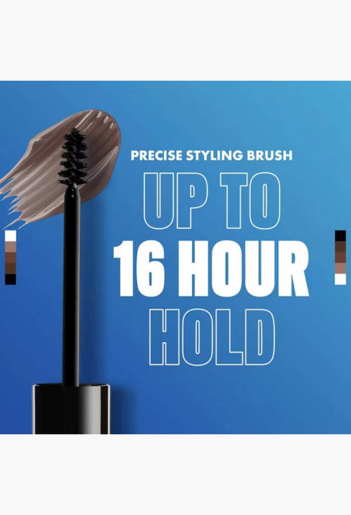 GLAM MODA NYX Professional Makeup Brow Glue eyebrow gel with a precise styling brush for 16-hour hold