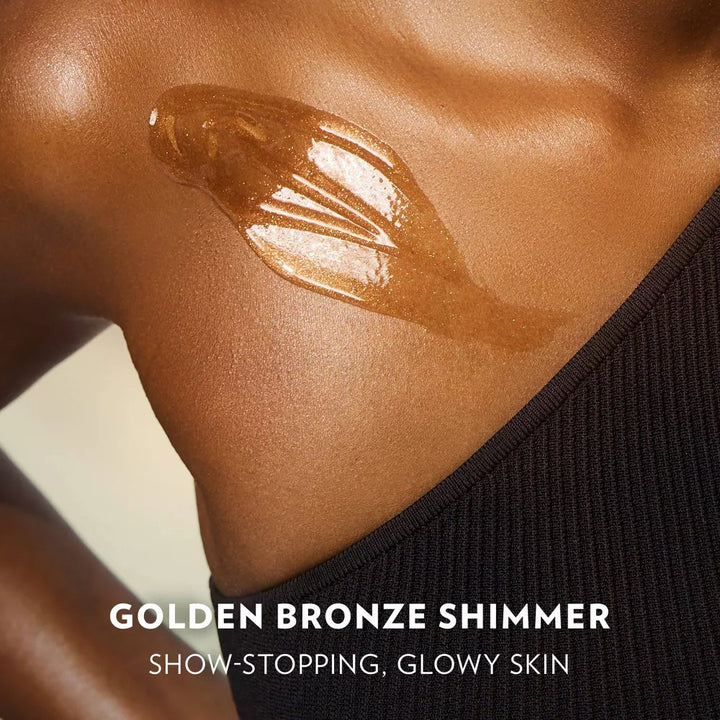 Vaseline Glazed & Glisten Vanilla Cocoa Shimmering Gel Body Oil - Golden Hour Glow - 6.8 fl oz - GLAM MODA