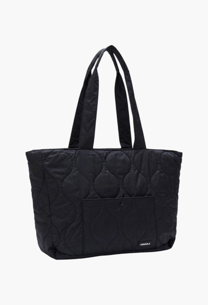 Quilted Nylon Tote Bag - Core - GLAM MODA