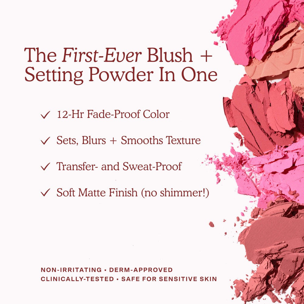 GetSet Blur + Set Matte Powder Blush - GLAM MODA