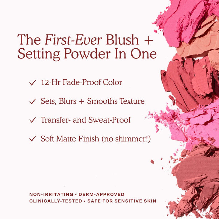 GetSet Blur + Set Matte Powder Blush - GLAM MODA