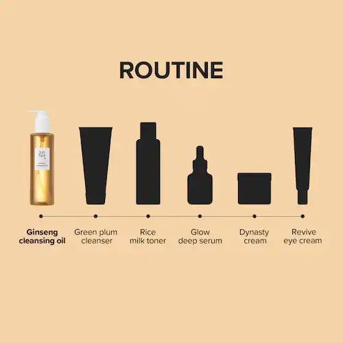Ginseng Cleansing Oil for Gentle Daily Cleansing - GLAM MODA