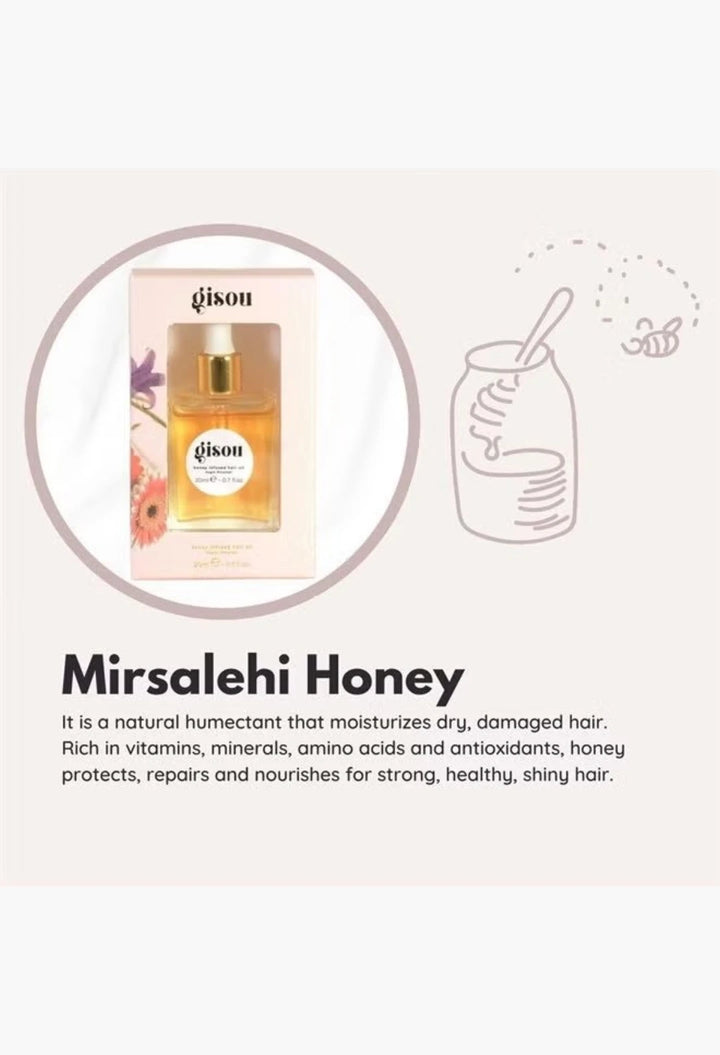 Honey Infused Hair Oil