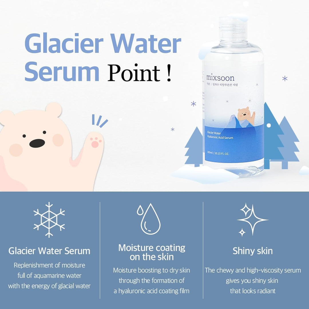 Glacier Water Hyaluronic Acid Serum - GLAM MODA