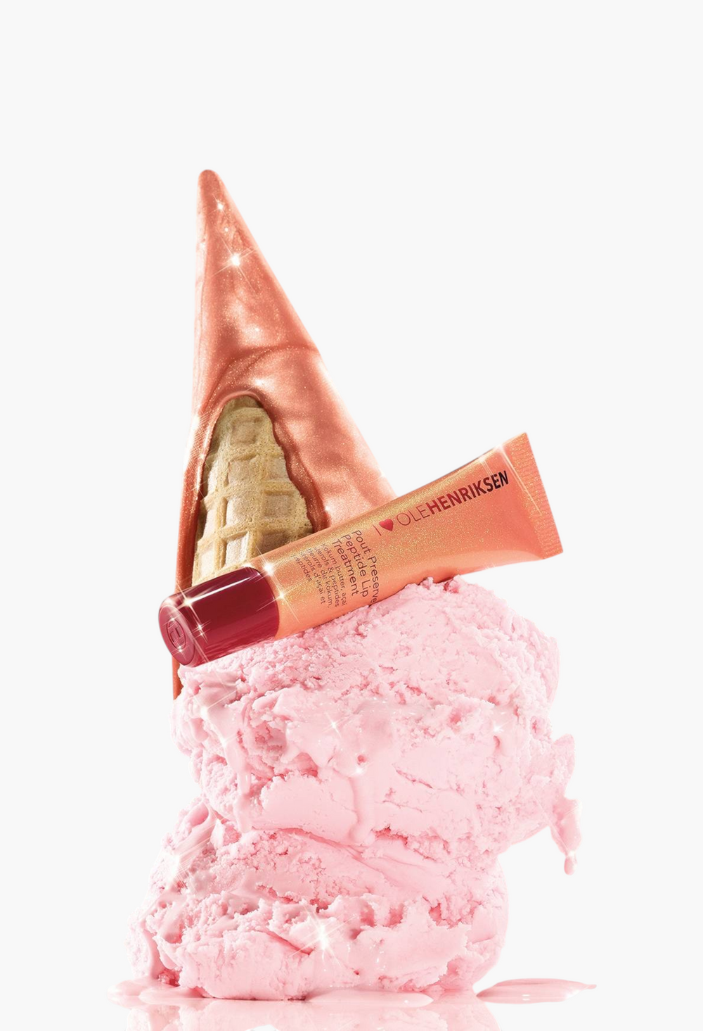 Glimmer Pout Hydrating Peptide Lip Treatment 12ml Cocoa Creme - GLAM MODA