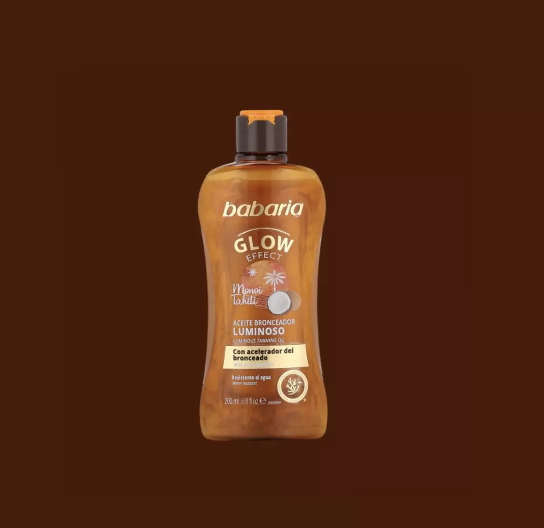 Glow Effect Tanning Oil 200ml - GLAM MODA