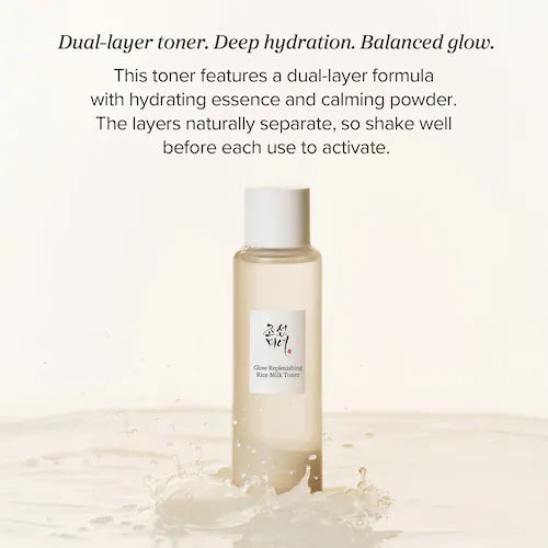 Glow Replenishing Rice Milk Lightweight Hydration Toner - GLAM MODA